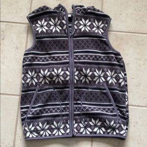 Zip-Up Fleece Vest by Uniqlo